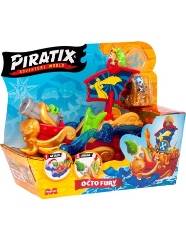 Piratix Pirate Ship - Octo Fury PPXSP116IN72 MAGIC BOX