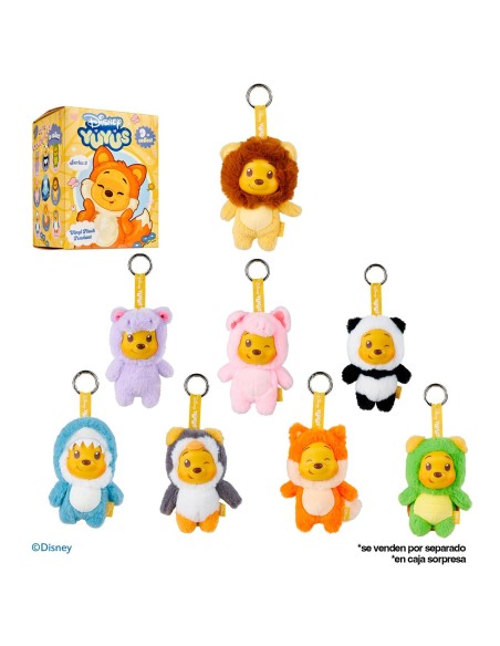 Peluche Yuyus 12 cm Winnie the Pooh Serie 2 6315870948 DISNEY SIMBA