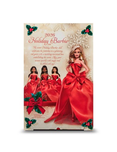 Muñeca Barbie Signature Holiday Rubia JJX65 BARBIE