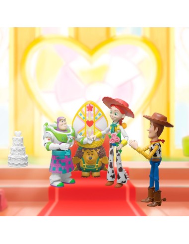 Pack 4 Figuras Boda Buzz y Jessie JLR72 TOY STORY MATTEL