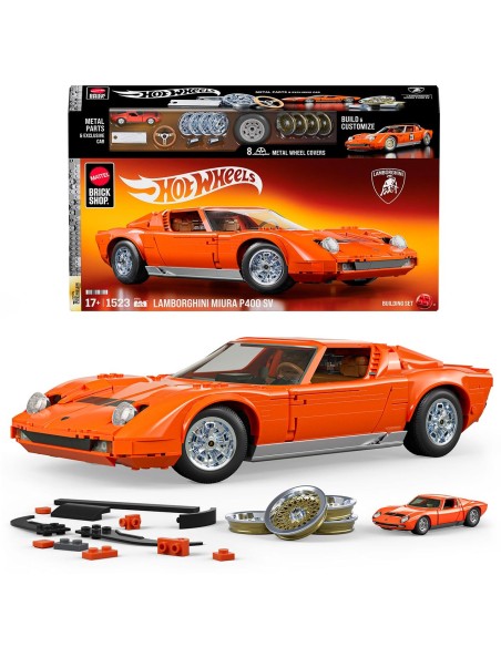 Coche Premium Lamborgini '71 Miura P400 SV JHF61 MATTEL