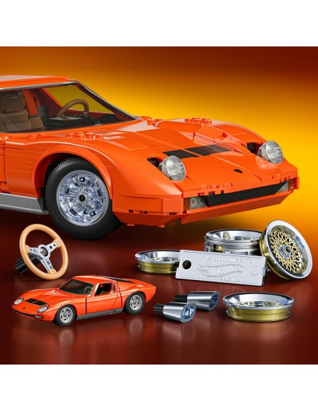 Coche Premium Lamborgini '71 Miura P400 SV JHF61 MATTEL