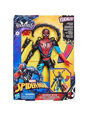 Figura Venomversus Transformación Líquida G0728 SPIDERMAN HASBRO