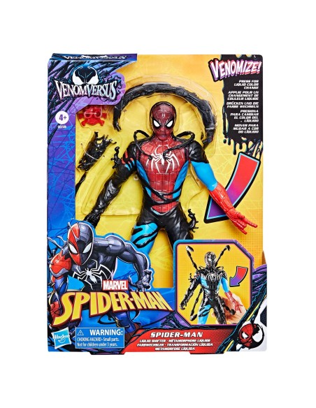 Figura Venomversus Transformación Líquida G0728 SPIDERMAN HASBRO
