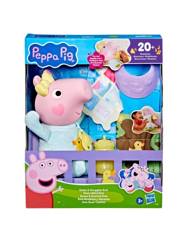 Peppa Pig gruñidos y abrazos G1637 PEPPA PIG HASBRO