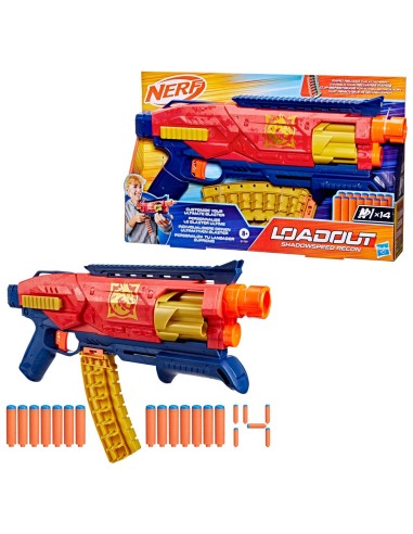 Nerf Load Out Shadowspeed Recon G1759 NERF HASBRO