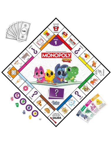 Monopoly Junior 2 en 1 G1856 MONOPOLY
