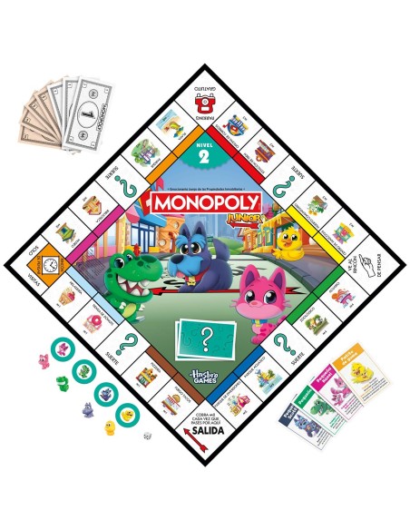 Monopoly Junior 2 en 1 G1856 MONOPOLY