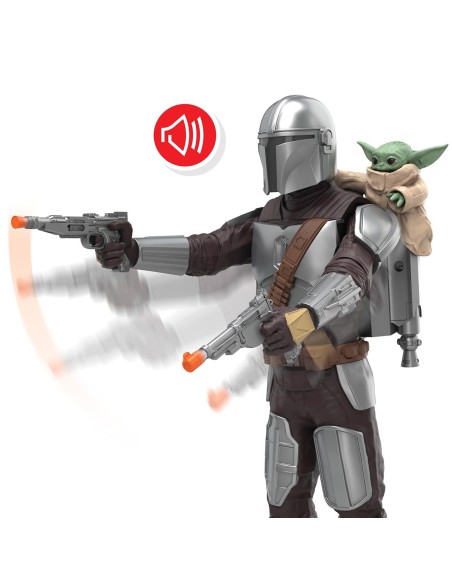 Figura Mandalorian Electrónica G2842 STAR WARS HASBRO