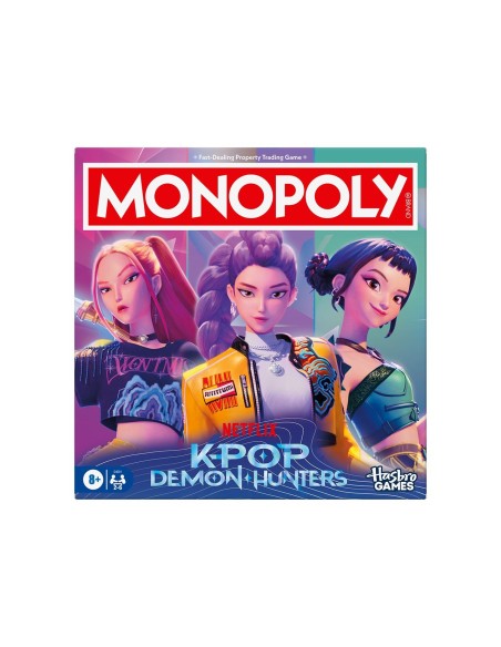 Monopoly K-Pop Demon Hunters G4601 K-POP DEMON HUNTERS MONOPOLY