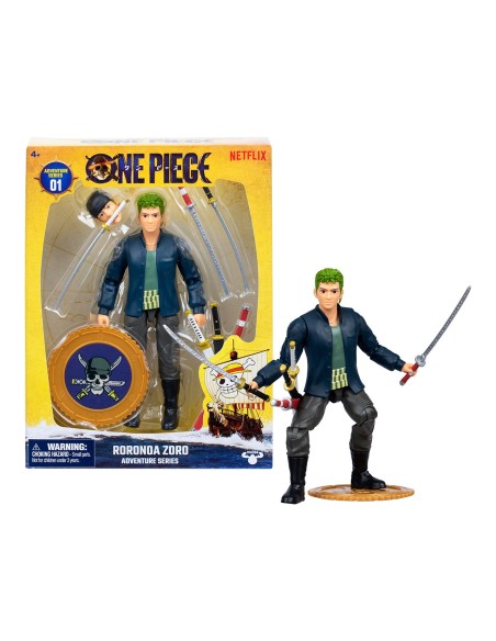 Figura de acción de Zoro 63314 ONE PIECE MOOSE