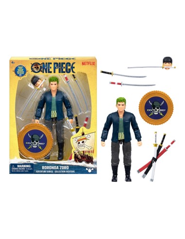 Figura de acción de Zoro 63314 ONE PIECE MOOSE