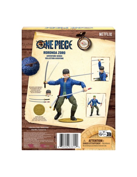 Figura de acción de Zoro 63314 ONE PIECE MOOSE