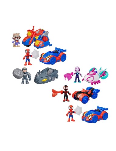 Vehículo y Figura Spidey surtido G1952 MARVEL HASBRO