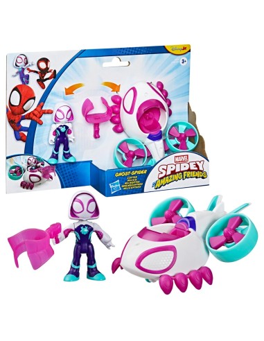 Vehículo y Figura Spidey surtido G1952 MARVEL HASBRO