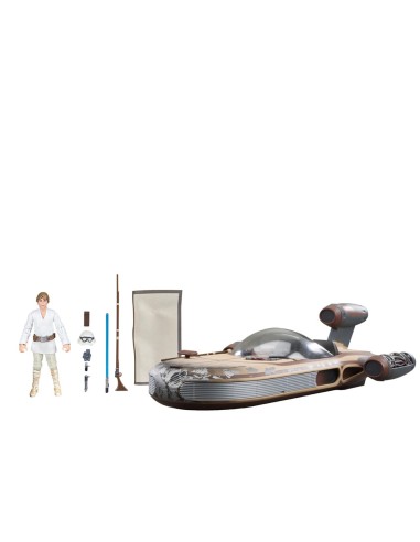 Figura Luke Skywalker y Landspeeder G0673 STAR WARS HASBRO