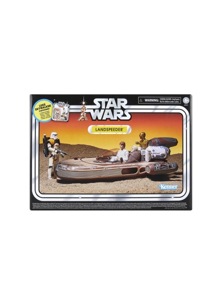 Figura Luke Skywalker y Landspeeder G0673 STAR WARS HASBRO