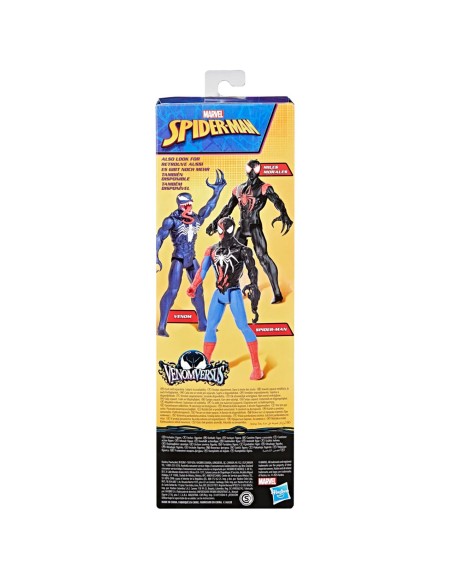 Figura Spider-Man Venomversus G0941 MARVEL HASBRO