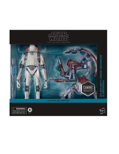 Figuras KX Security Droid Enforcer y Droideka G1317 STAR WARS HASBRO