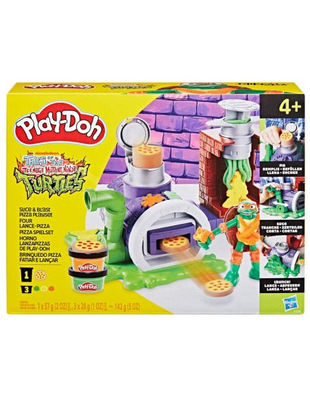 Estación Mutación Tortugas Ninja G1829 TORTUGAS NINJA PLAY-DOH