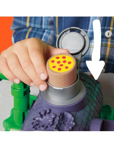 Estación Mutación Tortugas Ninja G1829 TORTUGAS NINJA PLAY-DOH