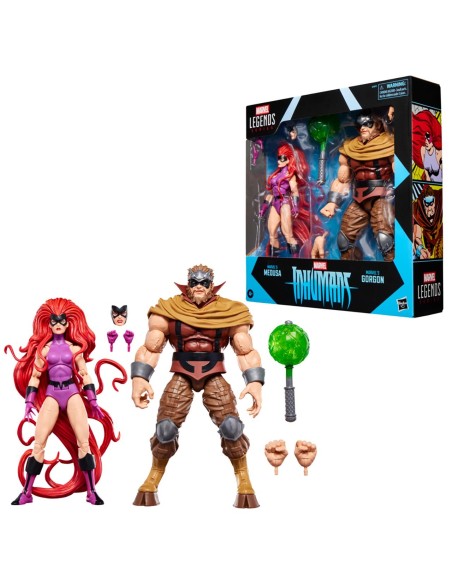 Pack 2 figuras Medusa y Gorgon G1870 MARVEL HASBRO