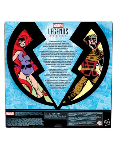 Pack 2 figuras Medusa y Gorgon G1870 MARVEL HASBRO