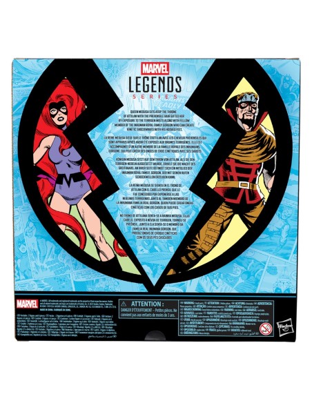 Pack 2 figuras Medusa y Gorgon G1870 MARVEL HASBRO