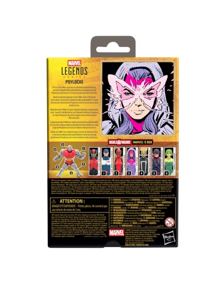 Figura Psulocke Patrulla-X G2423 MARVEL HASBRO
