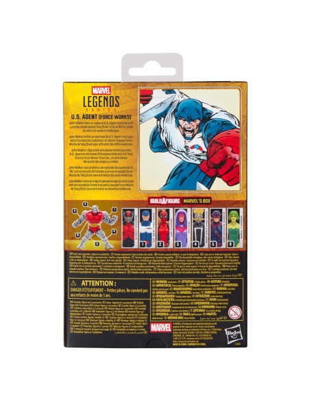 Figura U.S. Agent Force Works G2421 MARVEL HASBRO