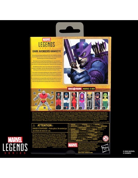 Figura Dark Avenger Hawkeye G2426 MARVEL HASBRO