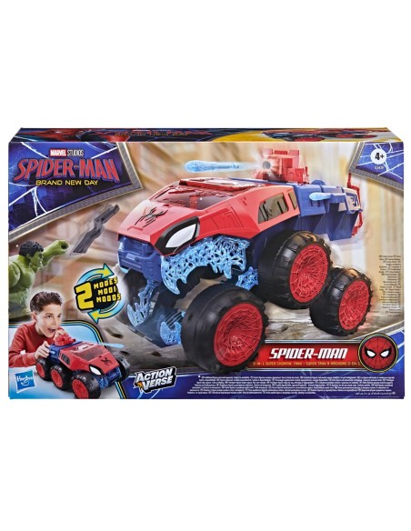 Spider-Man Supertanque Mordedor 2 en 1 G3439 MARVEL HASBRO
