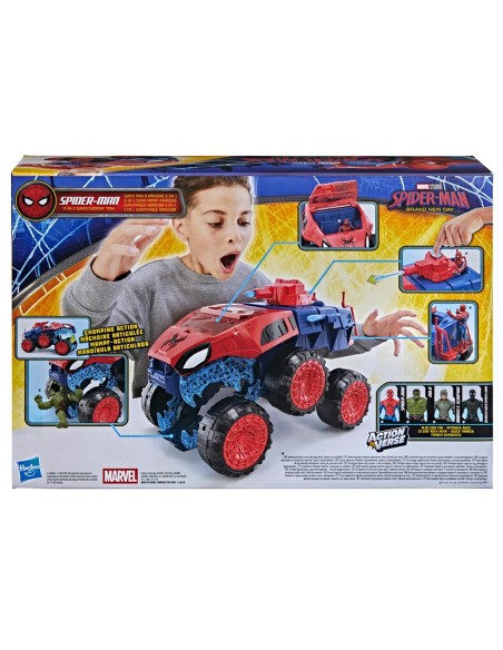 Spider-Man Supertanque Mordedor 2 en 1 G3439 MARVEL HASBRO