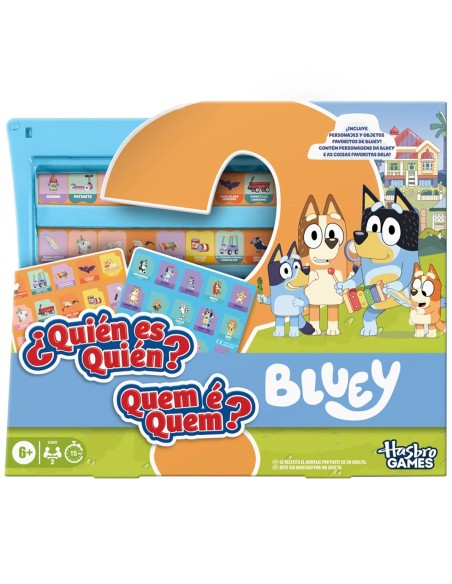 ¿Quién es quién? Bluey G3609 BLUEY HASBRO GAMES