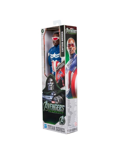 Capitán América Falcon Avengers Doomsday G2824 AVENGERS HASBRO