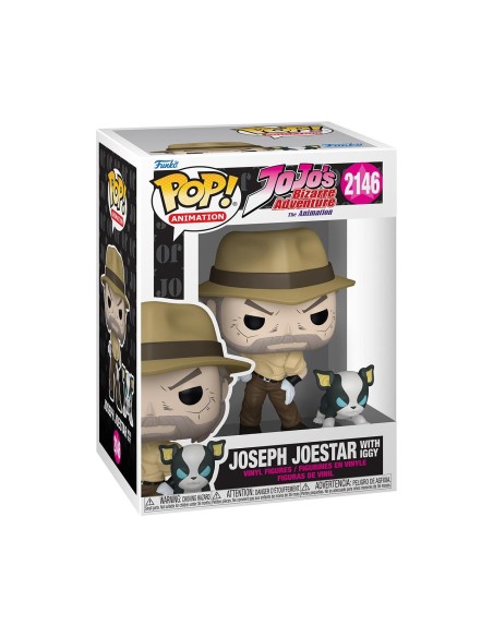 Funko Pop! Joseph Joestar C/Iggy -Jojo'S Bizarre Adventure- 88461 MARVEL FUNKO