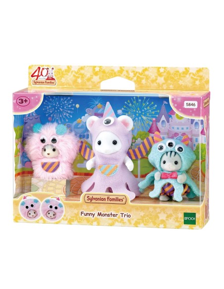 Trío de Monstruos Divertidos 5846 SYLVANIAN