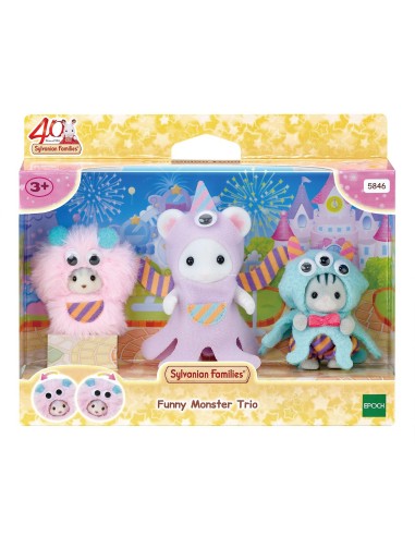 Trío de Monstruos Divertidos 5846 SYLVANIAN