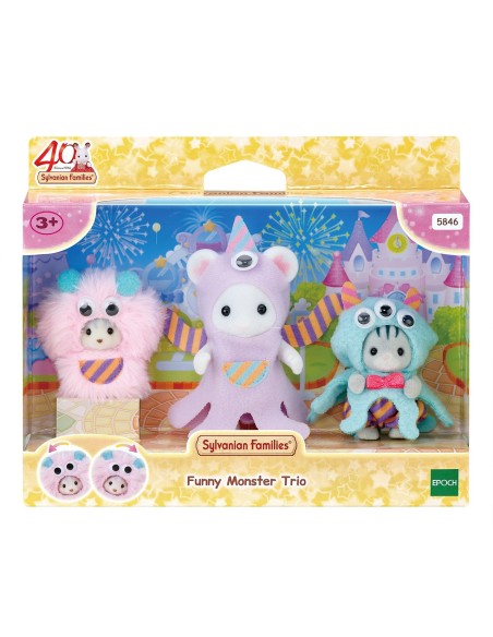 Trío de Monstruos Divertidos 5846 SYLVANIAN