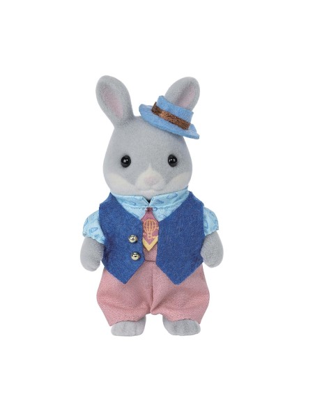 Familia Conejo Colita de Algodón Set Celebracion 5863 SYLVANIAN