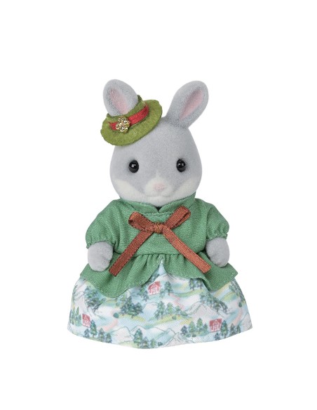Familia Conejo Colita de Algodón Set Celebracion 5863 SYLVANIAN