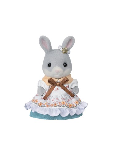 Familia Conejo Colita de Algodón Set Celebracion 5863 SYLVANIAN
