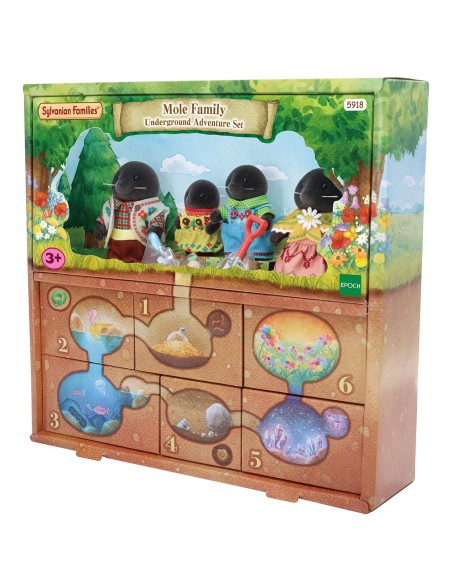 Familia Topo: Aventuras Subterráneas 5918 SYLVANIAN