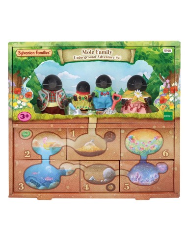 Familia Topo: Aventuras Subterráneas 5918 SYLVANIAN