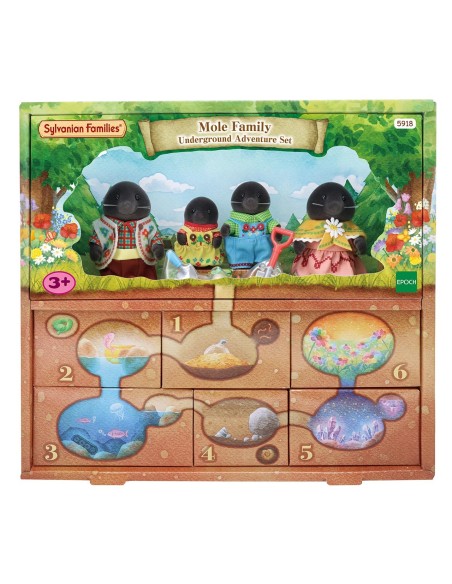 Familia Topo: Aventuras Subterráneas 5918 SYLVANIAN