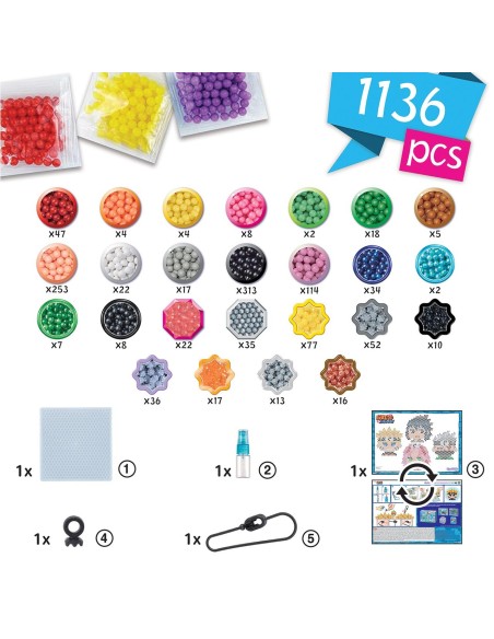 Kit Llaveros Naruto 35118 NARUTO AQUABEADS