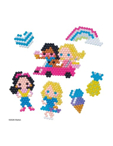 Estudio de Manualidades 35145 BARBIE AQUABEADS