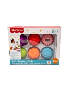 Set de 6 Pelotas Sensoriales 920D00246 FISHER PRICE DEQUBE