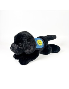 Peluche Labrador Negro 21Cm Con Chaleco 939D00249 BOCALAN DEQUBE