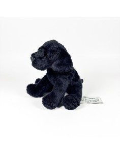Peluche Labrador Negro Sentado 12Cm 939D00253 BOCALAN DEQUBE